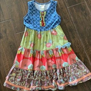 Matilda Jane Multicolor Floral Kids Dress